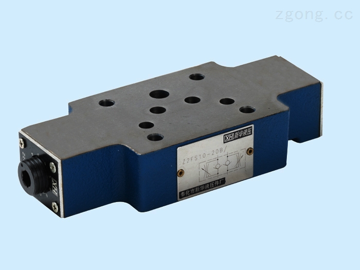 z2fs型叠加式双单向节流阀