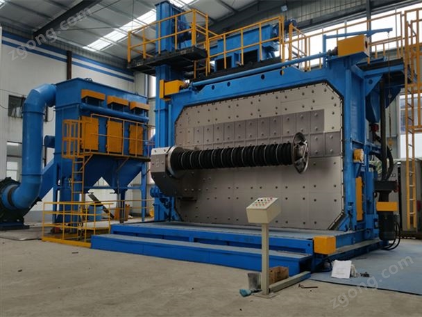 PMW-3850盘圆线材抛丸机