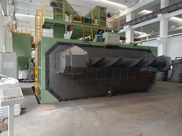 PMW-4350盘圆线材抛丸机